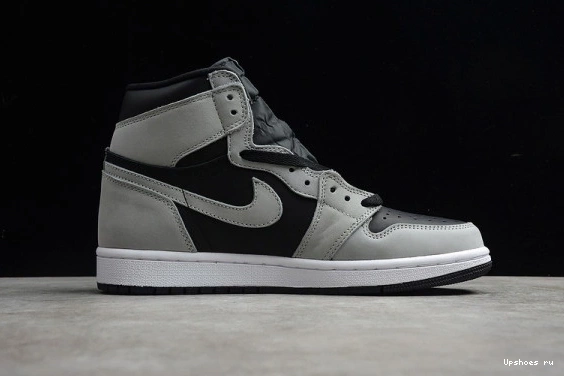 555088-035 Black Jordan 1 Retro Light White Grey Air High Smoke 555088-035 0615